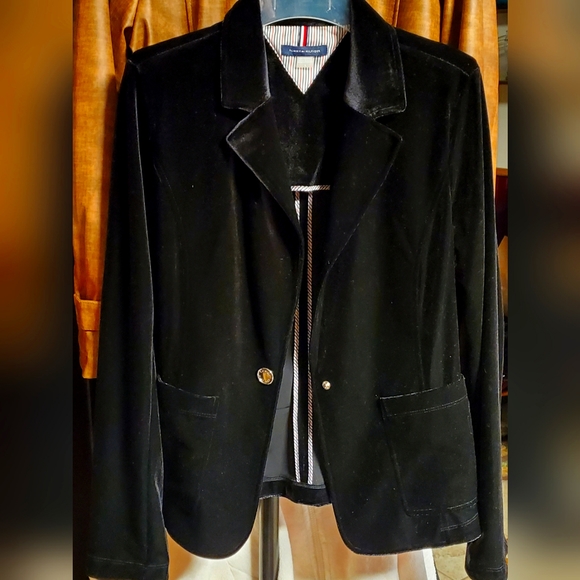 Tommy Hilfiger Velvet Blazer - Picture 1 of 6